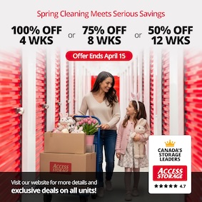 Access Storage - Dewdney Promotion