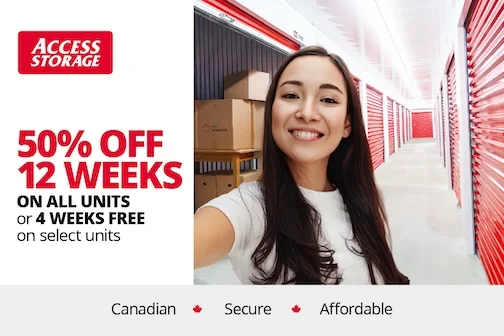 Access Storage - Dewdney Promotion