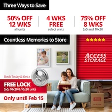 Access Storage - Dewdney Promotion